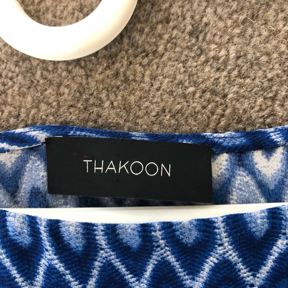 Thakoon blue dress, size 4, worn once! - Picture 3 of 4